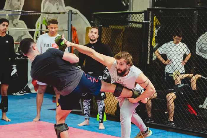 Cours de grappling au Boxing Center Toulouse