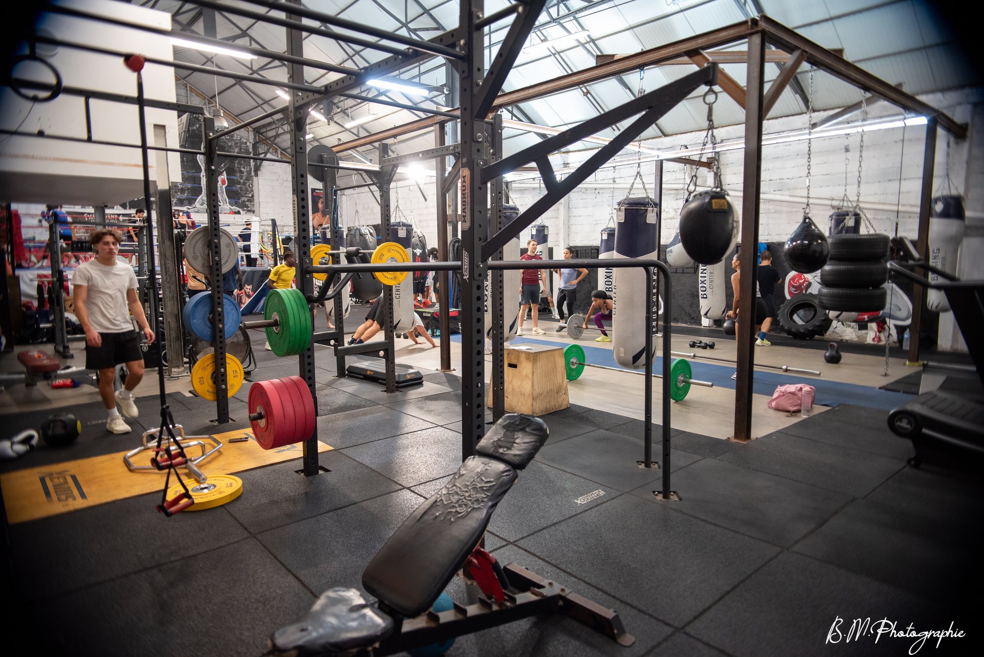 Espace musculation et Cross Training de la salle Boxing Center Toulouse Minimes